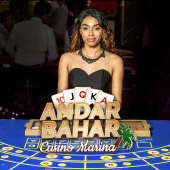 Casino Marina Andar Bahar live dealer on Plus Casino